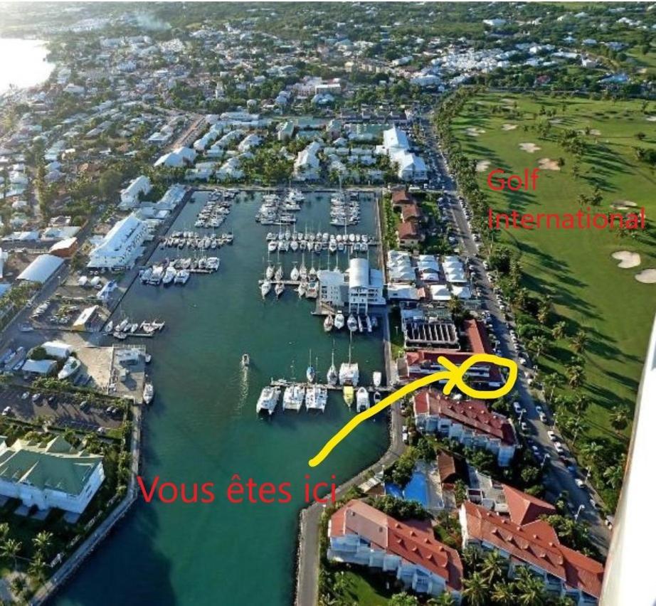 Duplex 5 Etoiles Entre Marina Et Golf International Apartment Сен Франсоа Екстериор снимка